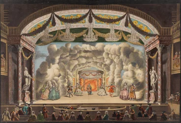 Immagine del Peep Show, ca 1770