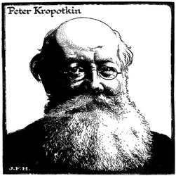 Pëtr Kropotkin, anarchico russo, c1920