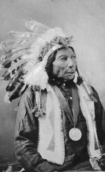Picket Pin, Dakota Sioux, indiano delle pianure nordamericane