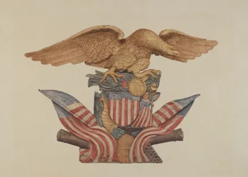 Ornamento di pino aquila, 1935-1942