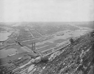 Pittsburgh, in Pennsylvania, XIX secolo