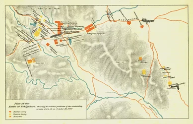 Piano della Battaglia di Sekigahara, 21 ottobre 1600, 1903