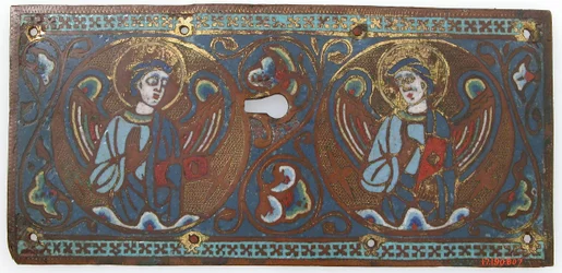 Placca da un Chasse, francese, XIII secolo