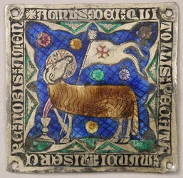 Placca con Agnus Dei, catalano