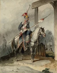 Chevauleger polacco della Guardia Imperiale Francese, ca 1808