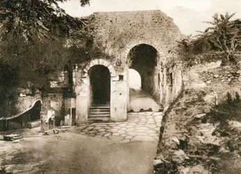 Porta marina, Pompei, Italia, c1900s