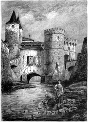 Porte des Allemands, Metz, Francia, XVI secolo