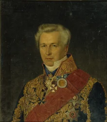 Ritratto del barone Leo Karlovich Bode 1787-1859, 1850