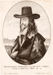 Ritratto di Carlo I, pub. 1649