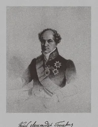 Ritratto del conte Alexander Nikolayevich Golitsyn 1773-1844