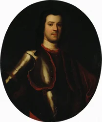 Ritratto del conte Anton Manuilovich Devier 1682-1745, inizio 18° secolo