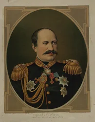 Ritratto del Conte Nikolay Pavlovich Ignatyev, fine XIX-inizio XX secolo