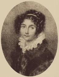 Ritratto della contessa Josephine Deym di Stritetz, nata Brunsvik de Korompa 1779-1821, c. 1800