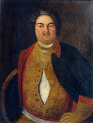 Ritratto di Gavriil Ivanovich Davydov 1784-1809, inizio XIX secolo