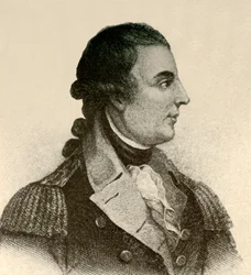 Ritratto del generale Montgomery con cravatta di seta nera e capelli raccolti in una coda, 1770 circa, 1937.
