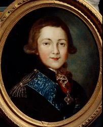 Ritratto del Granduca Alessandro Pavlovich di Russia
