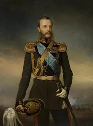 Ritratto del Granduca Michele Nikolaevič di Russia 1832-1909, primi anni 1860