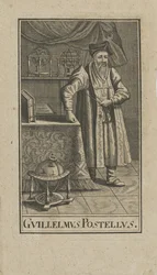 Ritratto di Guillaume Postel 1510-1581, prima del 1740