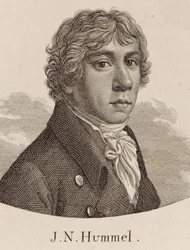 Ritratto di Johann Nepomuk Hummel 1778-1837