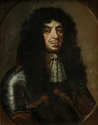 Ritratto di Giovanni II Casimiro Vasa 1609-1672, Re di Polonia e Granduca di Lituania, seconda metà del XVII secolo