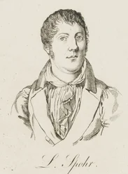 Ritratto di Louis Spohr 1784-1859, c. 1830