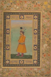 Ritratto di Muhammad Ali Baig, foglio dall