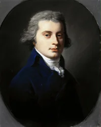 Ritratto di Pavel Petrovich Bakunin 1766-1805, 1790s