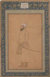 Ritratto di Sayyid Amir Khan, seconda metà del XVII secolo