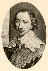 Ritratto di Sir John Pennington, in armatura inglese con colletto Vandyke, c1610-1630, 1937