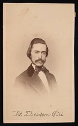 Ritratto di Theodore Nicholas Gill 1837-1914, circa 1860