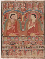 Ritratto di due lama, c. 1300