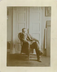 Ritratto di Vilhelm Hammershøi 1864-1916