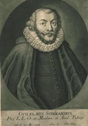 Ritratto di Wilhelm Schickard 1592-1635