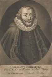 Ritratto di Wilhelm Schickard 1592-1635