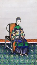 Ritratto di una donna cinese
