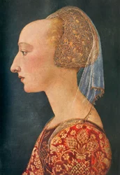 Ritratto di una signora in rosso, 1460-1470, 1934