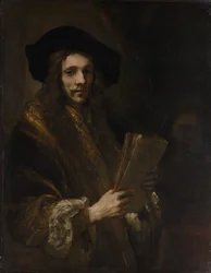 Ritratto di un uomo, il banditore