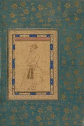 Ritratto di un nobile non identificato della corte di Shah Jahan, c. 1640-1650