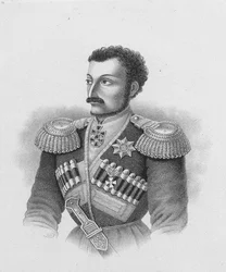 Ritratto del maggiore generale Nikolaj Sleptsov, 1815-1851