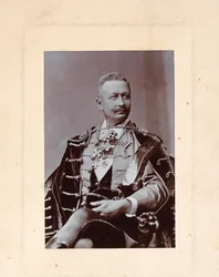 Ritratto del pianista e compositore Géza Zichy 1849-1924, 1900s