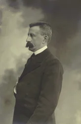 Ritratto del pianista e compositore Moritz Moszkowski 1854-1925, c. 1900