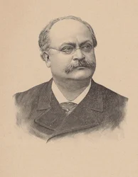 Ritratto del compositore Charles Lecocq