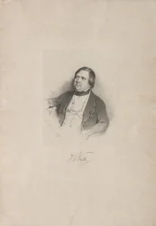 Ritratto del compositore Johann Friedrich Kittl 1806-1868, c. 1850
