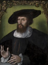 Ritratto del Re Cristiano II di Danimarca 1481-1559, 1514-1516