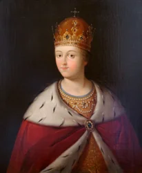 Ritratto della reggente Sofia Alekseyevna