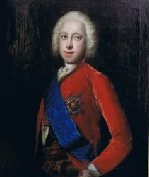 Ritratto dello zar Pietro III di Russia 1728-1762, seconda metà del XVIII secolo