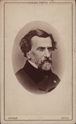 Ritratto del compositore Ambroise Thomas 1811-1896, 1860s