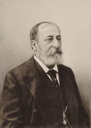 Ritratto del compositore Camille Saint-Saëns