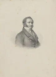 Ritratto del compositore Gioachino Antonio Rossini 1792-1868, 1826