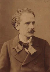 Ritratto del compositore Jules Massenet